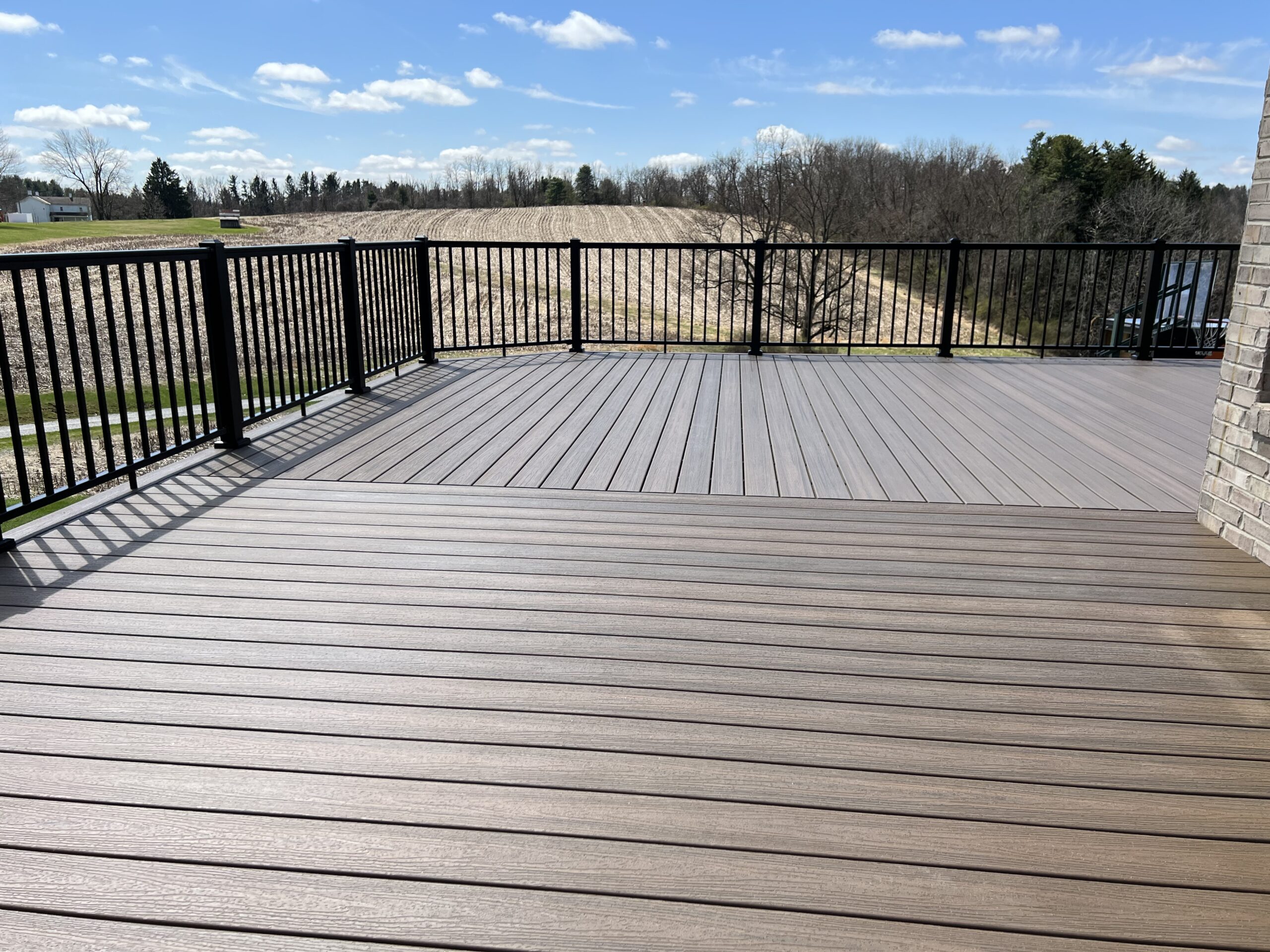 Photo of Trex decking that was installed by GCE Contracting, a TrexPro Gold Installer
